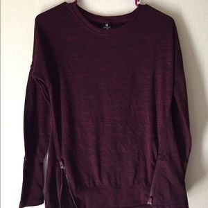 Burgundy long sleeve